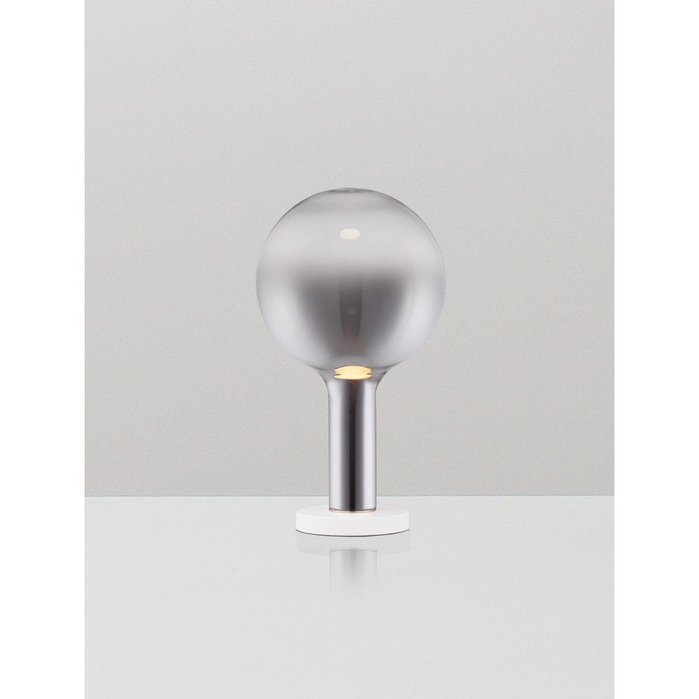 Table lamp Nostos smoke glass