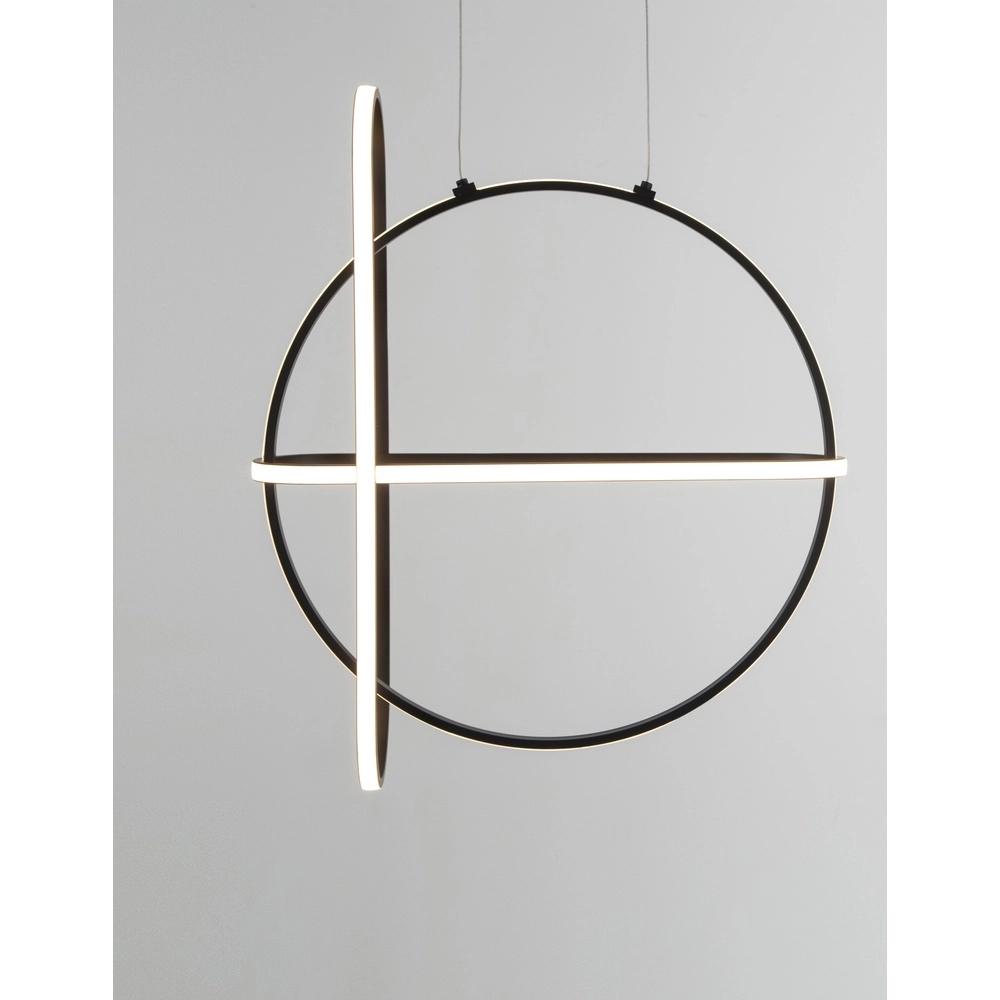 Design pendant lamp Arte black round Lyora 5212017426048