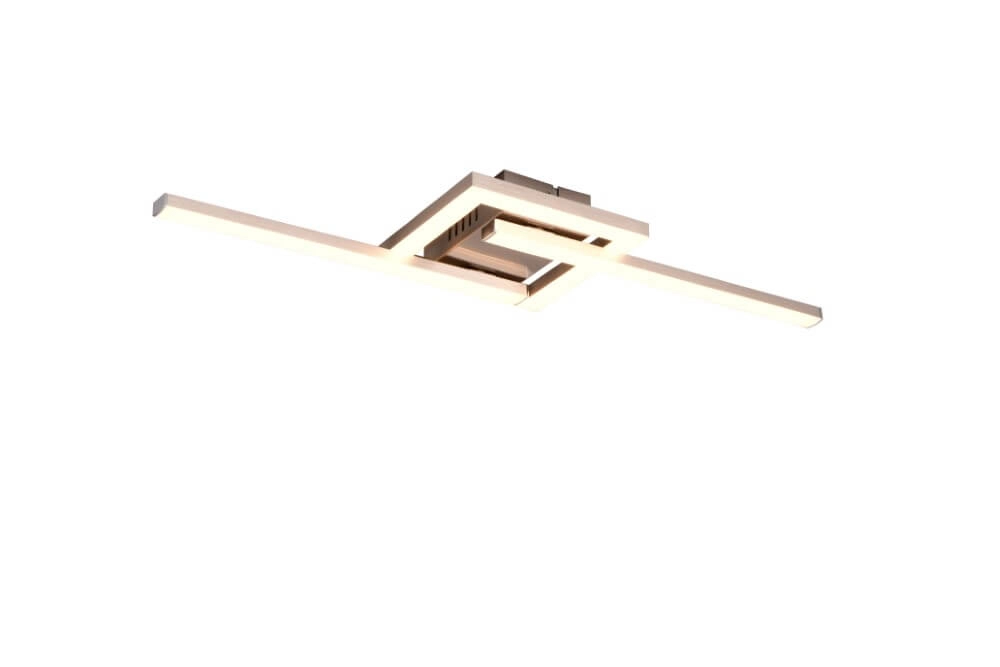 Nickel ceiling lamp Viale design