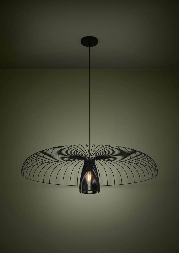 XXL wire hanging lamp Champerico Ø 99cm Stars of Light 9008606243242