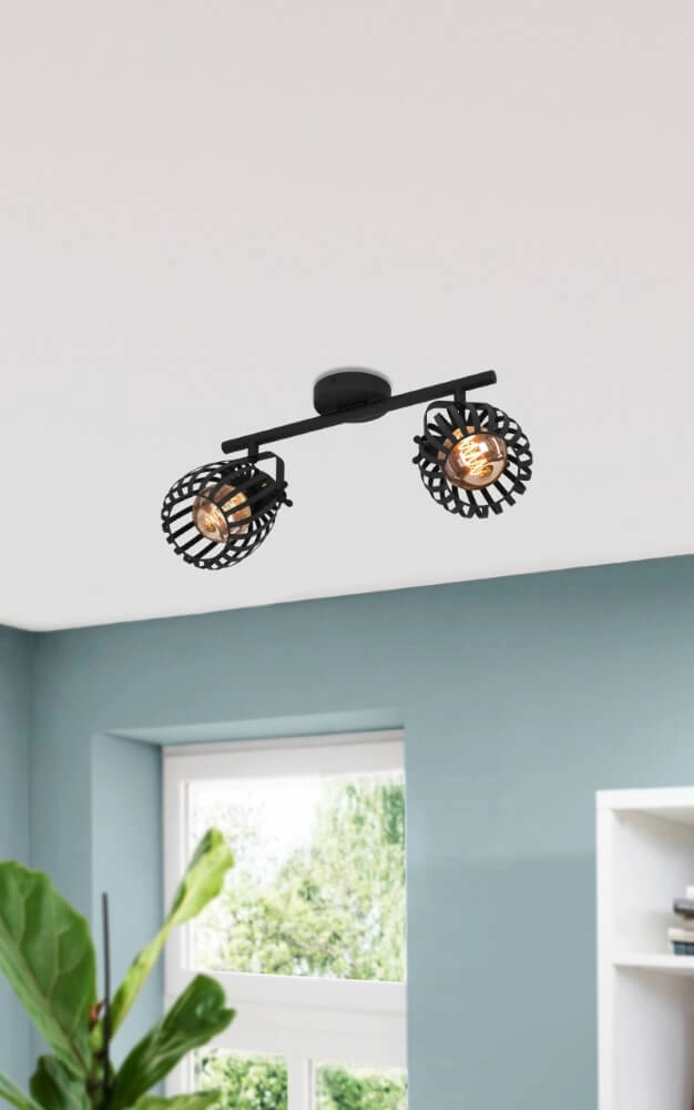 Chic ceiling lamp Girona 2-light Eglo 9008606258598