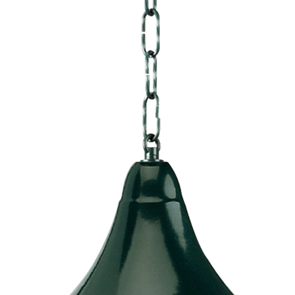 Porch hanging lamp Rimini with chain - black KS Verlichting 8714732514545