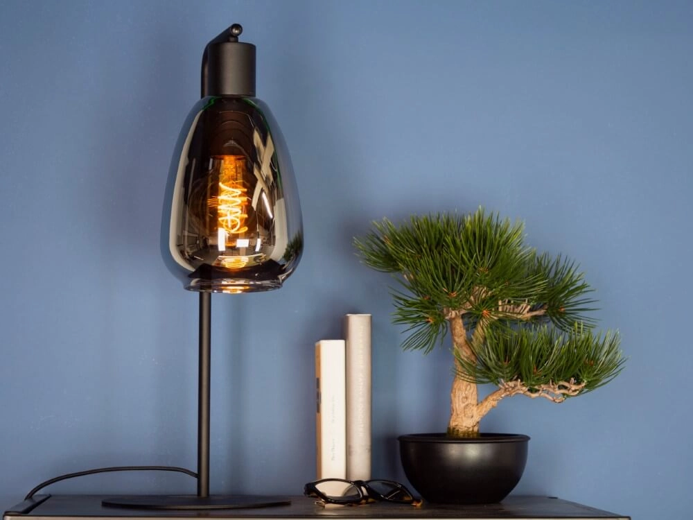 Glass table lamp Chelvey Eglo 9002759321680