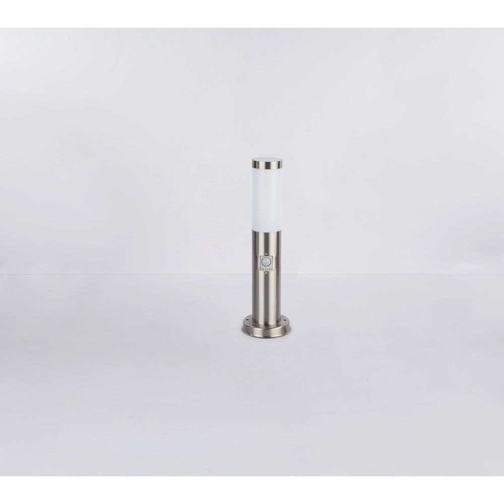 Garden lamp Boston Led Stainless steel with white and sensor Globo 9007371311972