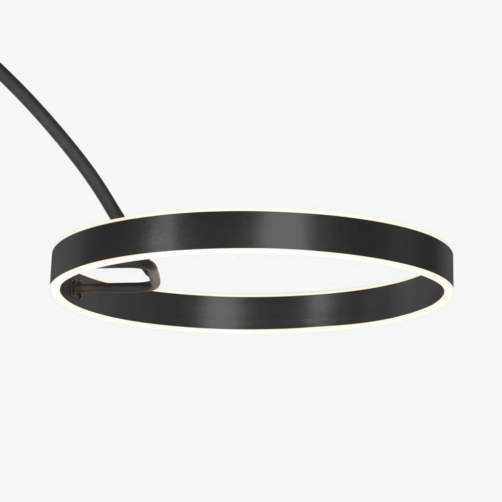 Modern arc lamp Luna-Arc Black Steinhauer 8712746180190