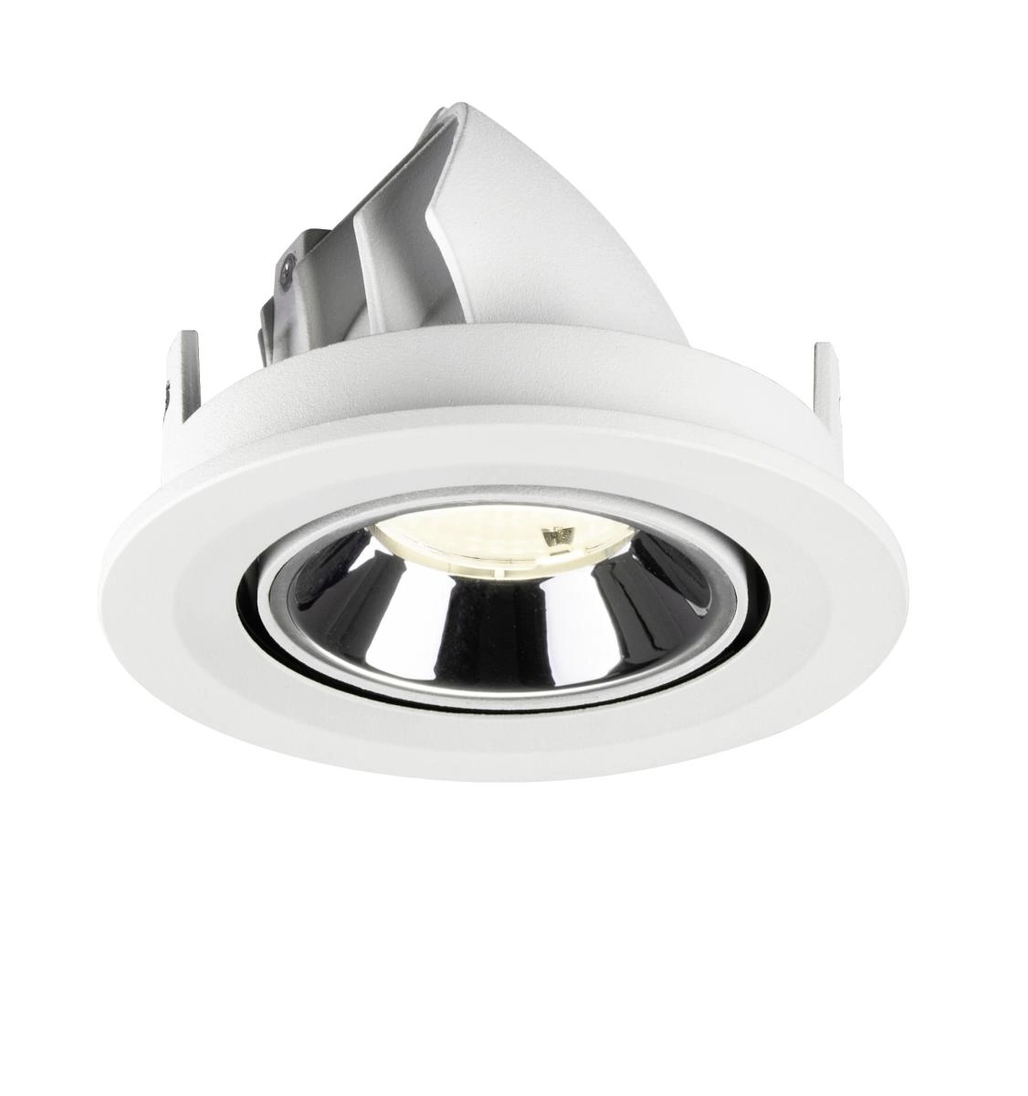 Recessed spotlight Numinos Gimble S white/chrome 4000K - 55deg SLV 4024163313223