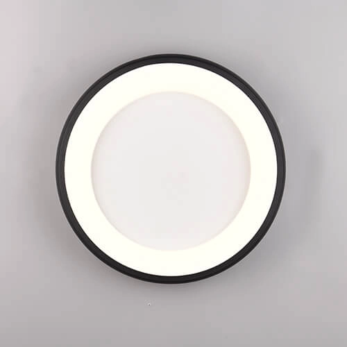 Led ceiling light Cardona black - Ø 45cm Trio 4017807613902