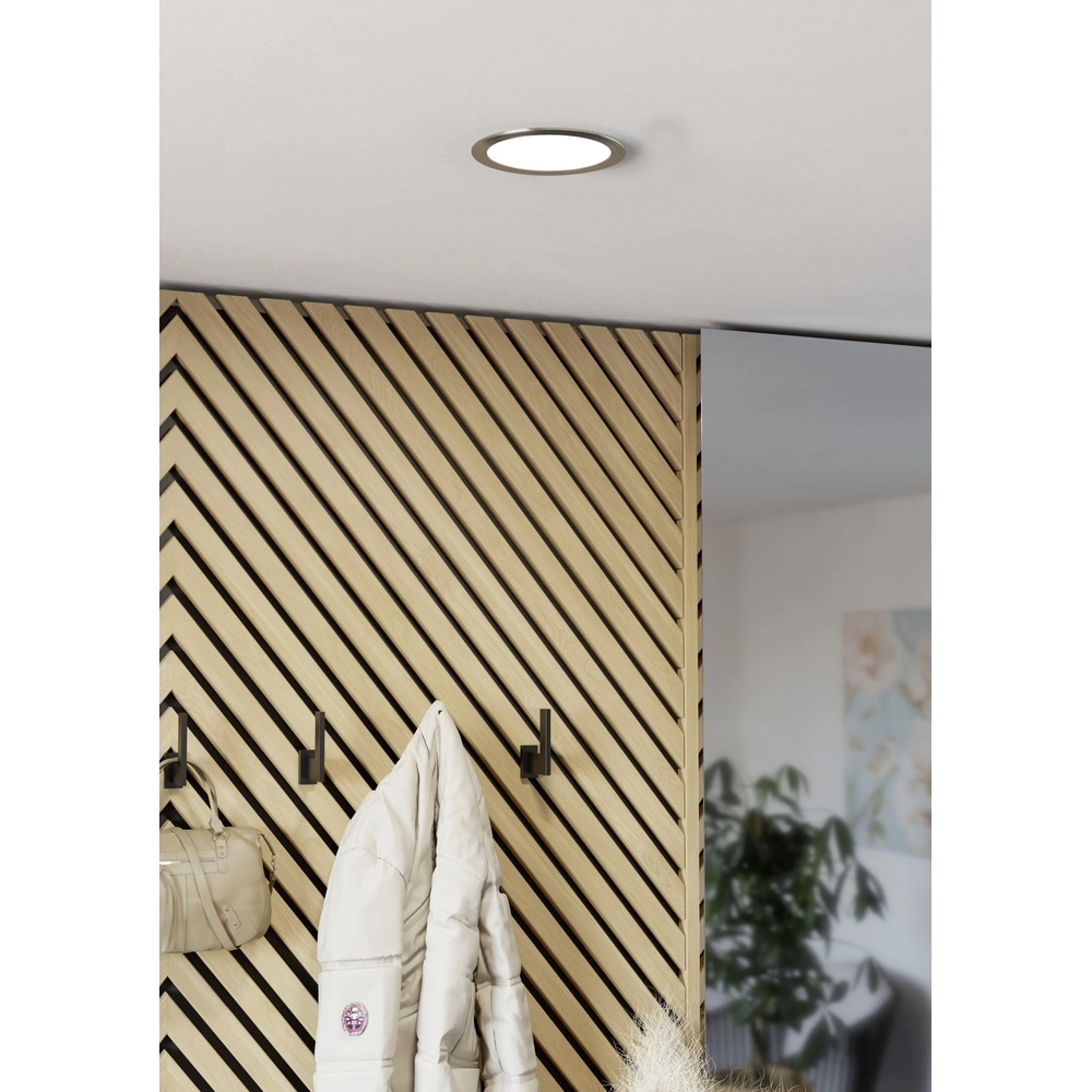 Recessed lamp Fueva 6 round - stainless steel - Ø 16,8cm Eglo 9008606330850