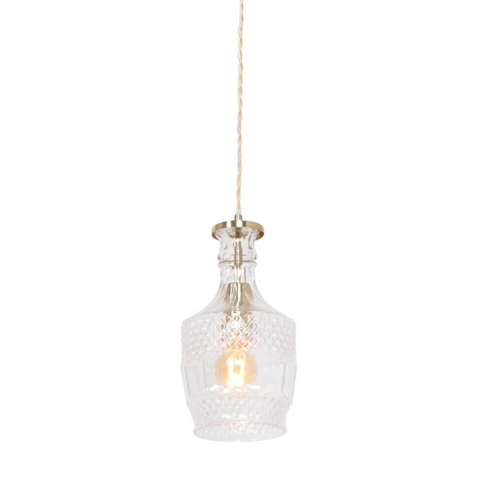 Classic hanging lamp Grazioglass Ø 12.5cm