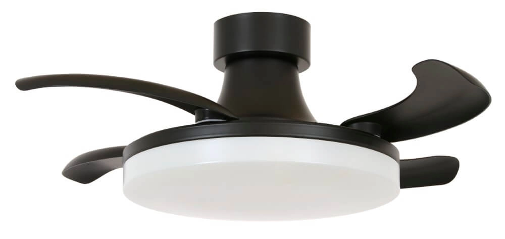 Black ceiling fan Fanway Orbit Ø 91.5cm