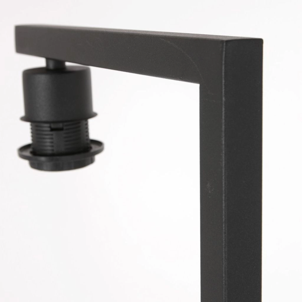 Black floor lamp Stang with cork cap Ø30cm Steinhauer 8712746180619