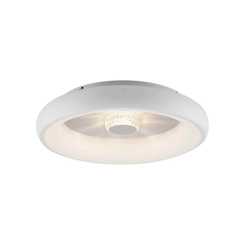 Round ceiling lamp Vertigo white Ø 46,5cm Just Light 4043689994709