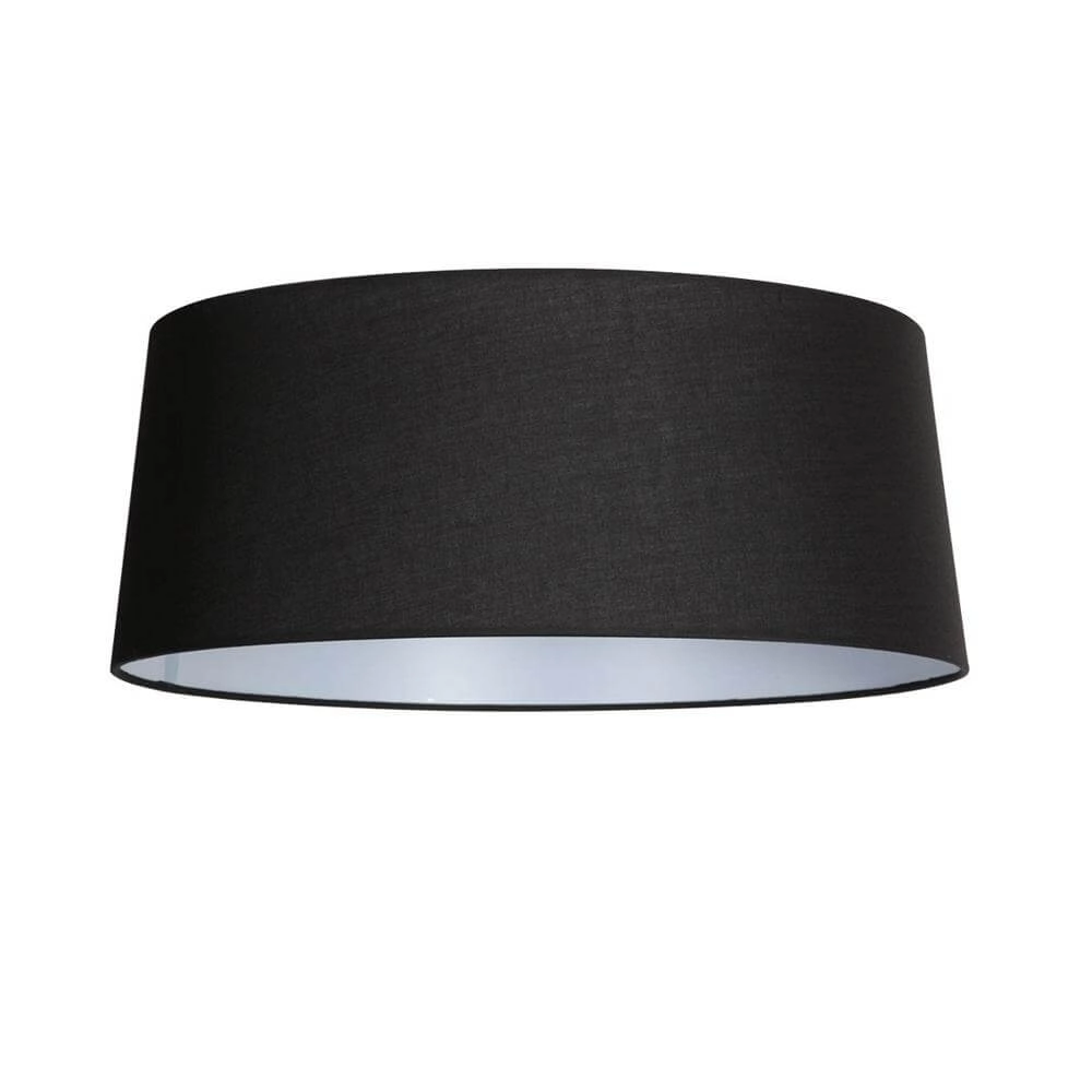 Floor lamp Zig-Zag black with white inside Ø 48cm Steinhauer 8712746179361