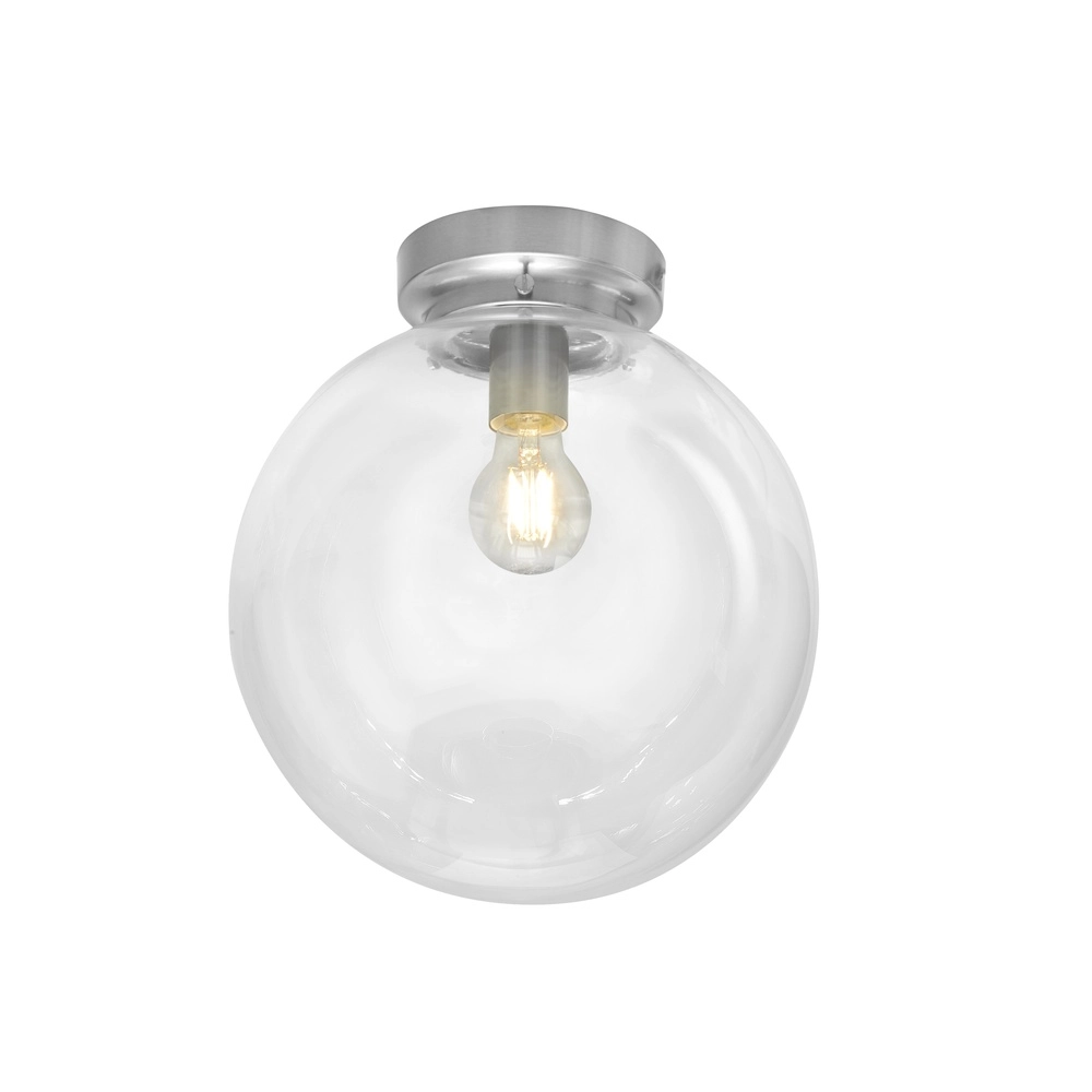 Ceiling lamp Globe clear glass Ø 30cm