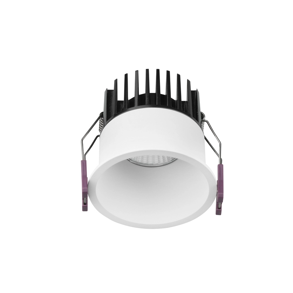 White recessed spotlight Blade Ø 7.8cm Lyora 5212017418555