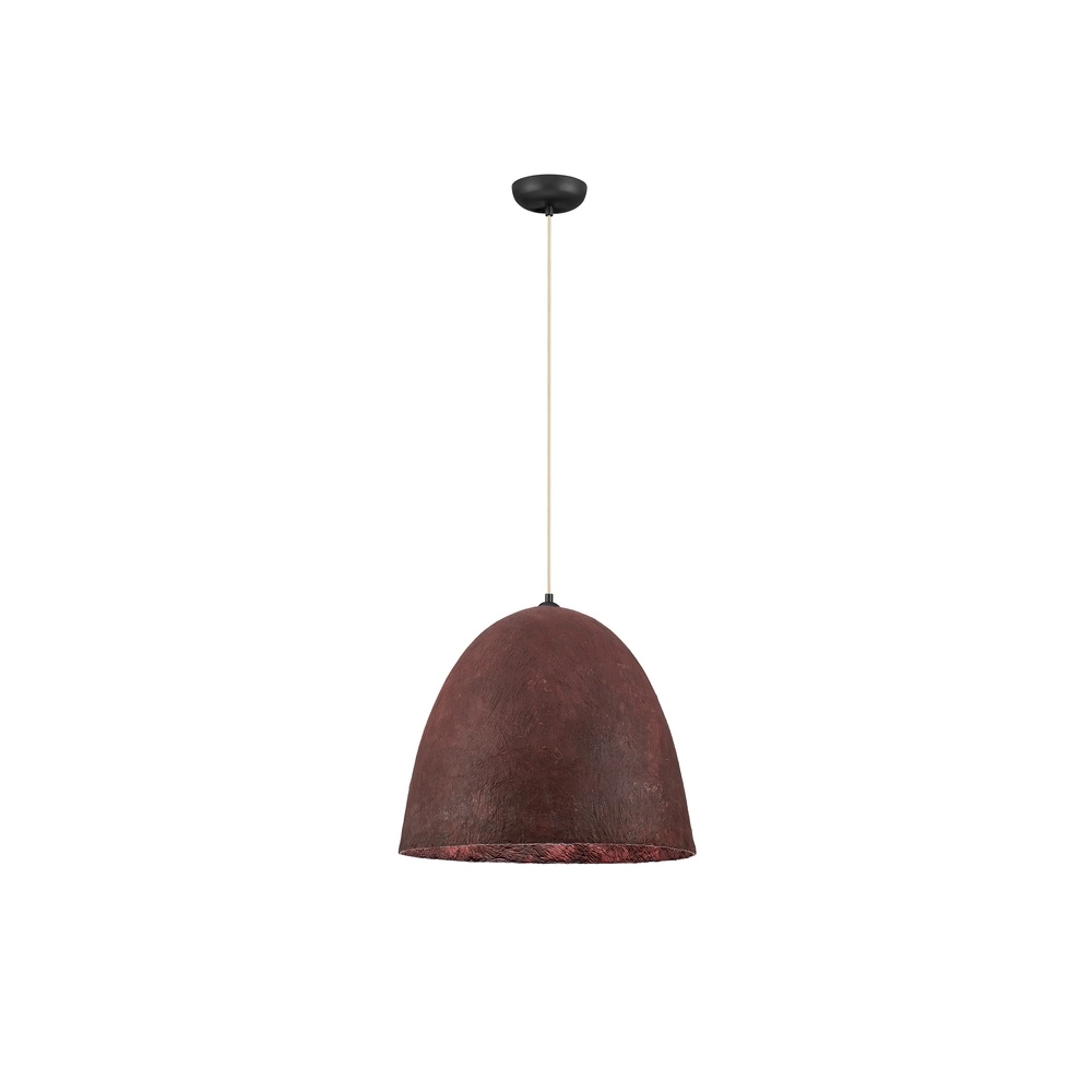 Pendant lamp Solis red Ø 50cm Lyora 5212017477859