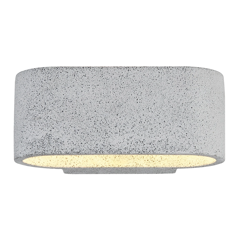 Modern wall lamp Ferguson oval grey Globo 9007371589913