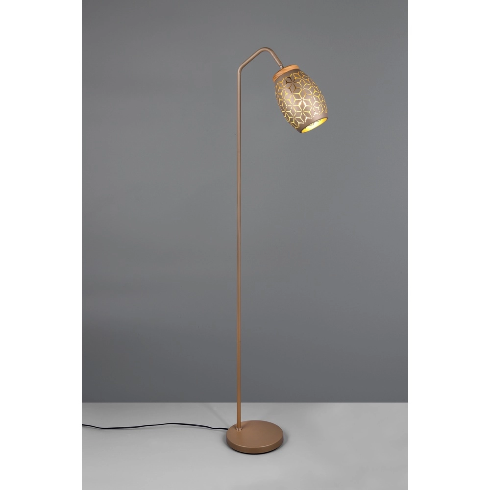 Floor lamp Bidar coffee brown Trio 4017807633375