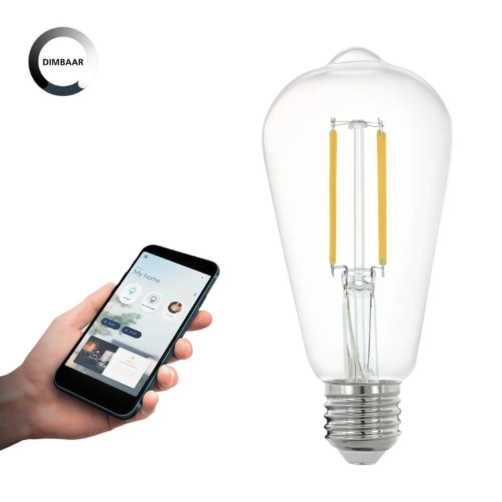 LED lamp bulb Zigbee - E27 - 6 watt - 2700K - ST64 Eglo 9002759122270