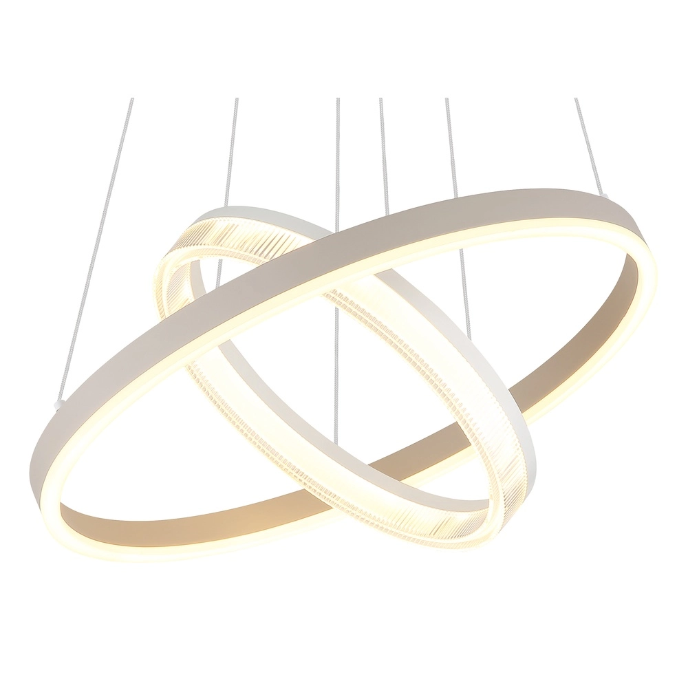 Modern pendant lamp Zara sand brown Ø 50cm Globo 9007371573073