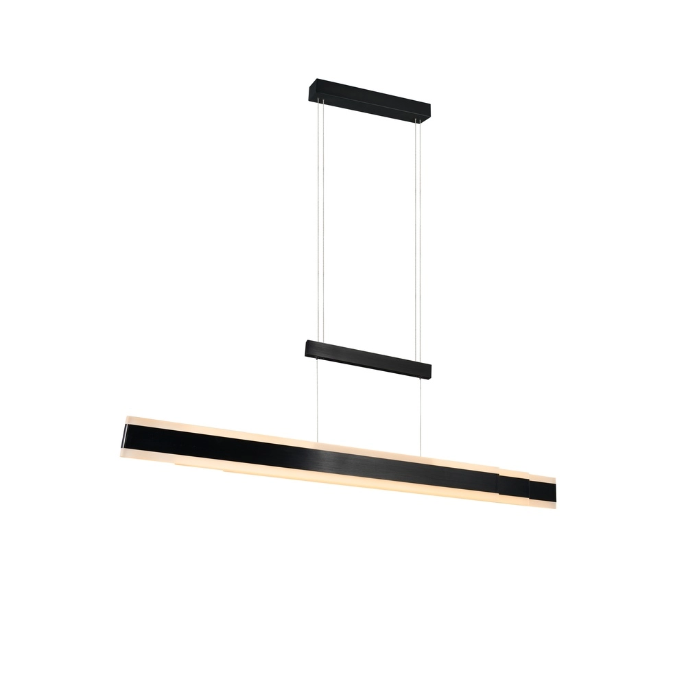 Modern pendant lamp Arcola 152cm black Trio 4017807662016