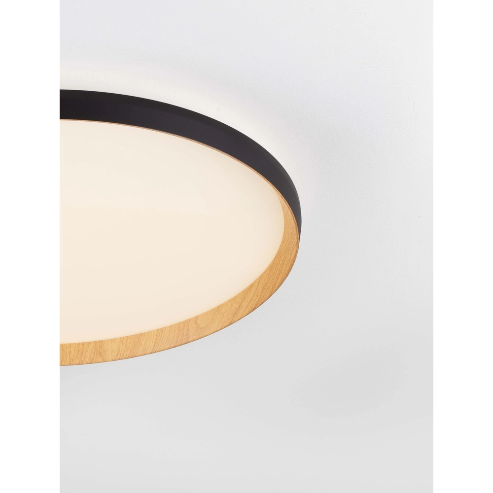 Ceiling light Vomos black Ø 60cm Lyora 5212017448781