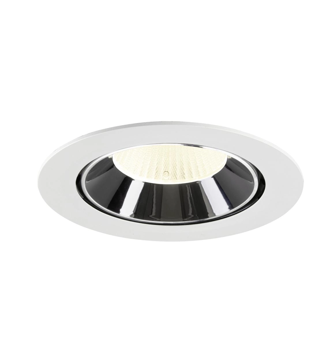 Recessed spotlight Numinos Gimble XL white/chrome 4000K - 40deg SLV 4024163308403
