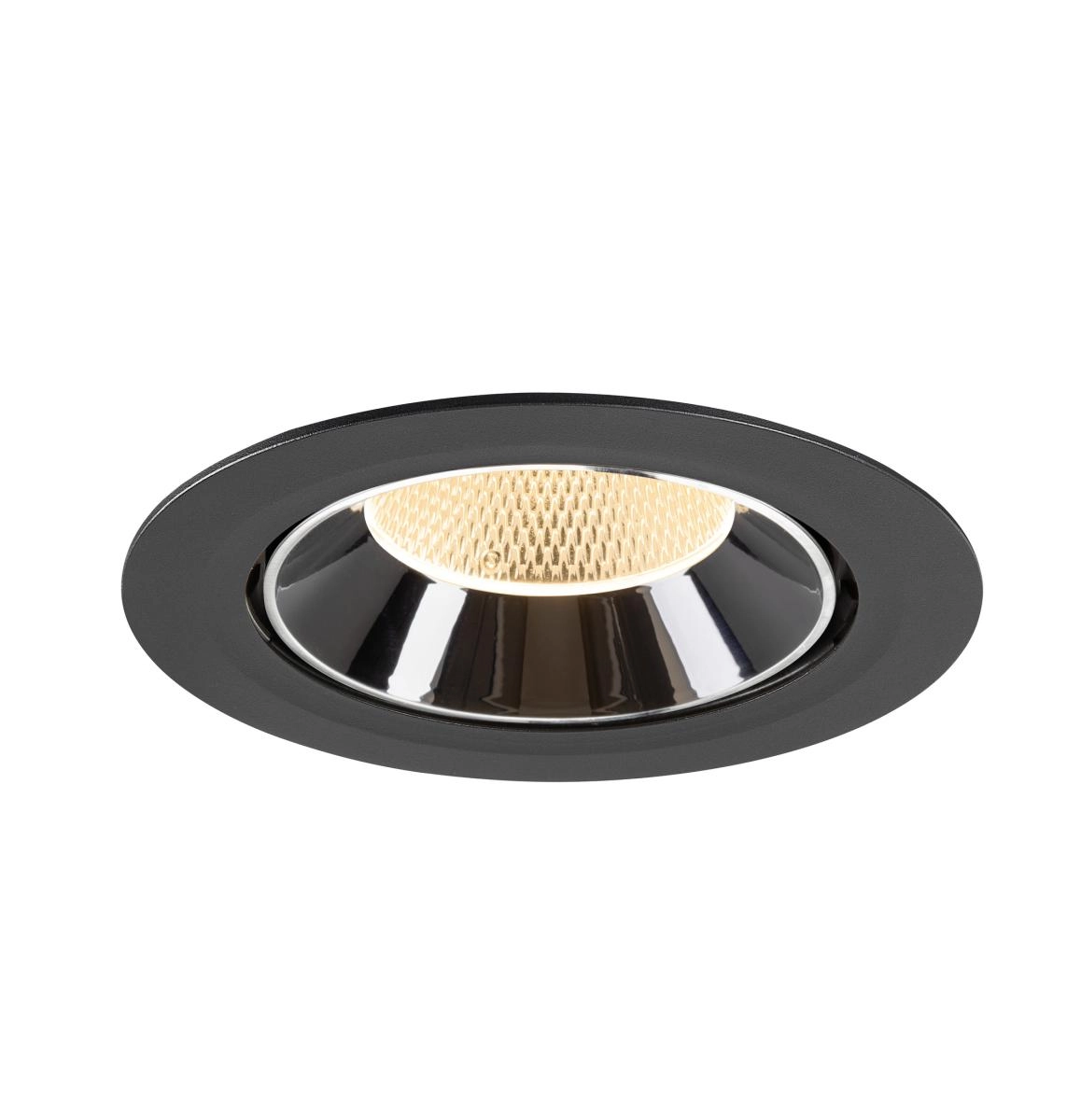 Recessed spotlight Numinos Gimble XL black/chrome 2700K - 20deg SLV 4024163308885
