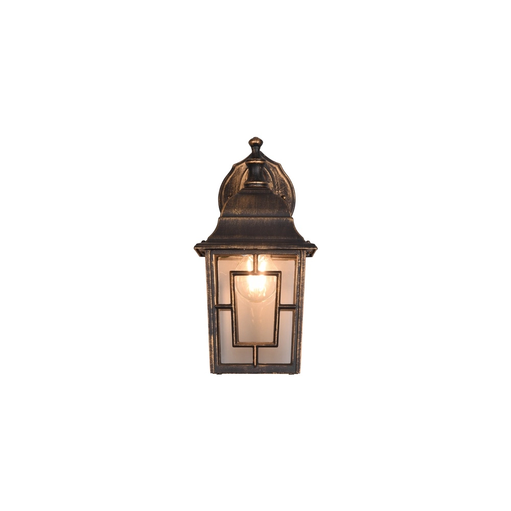 Wall lamp Volturno antique brown Trio 4017807543582