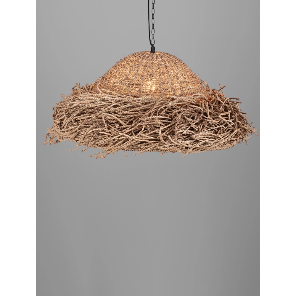 Natural pendant lamp Natu Ø 86cm Lyora 5212017452856