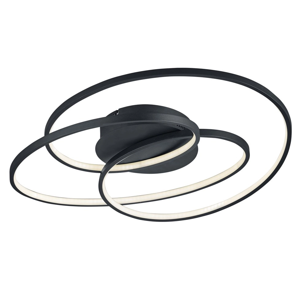 Modern Ceiling light Gale black