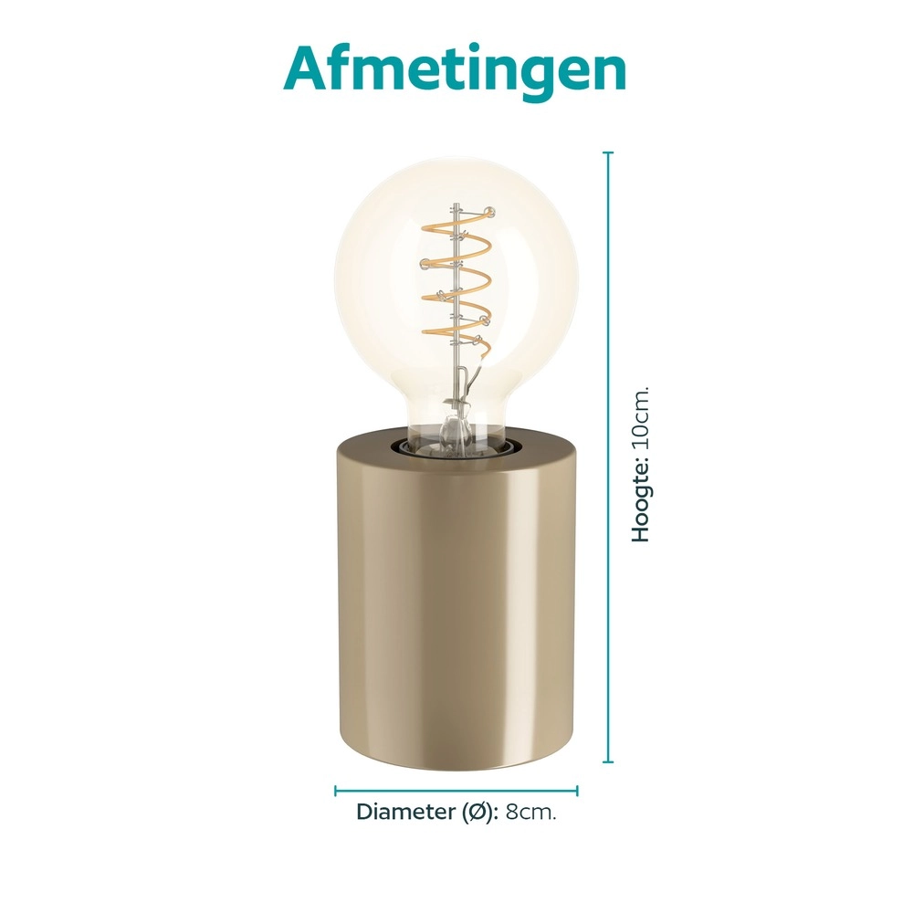 Table lamp Murama sand brown