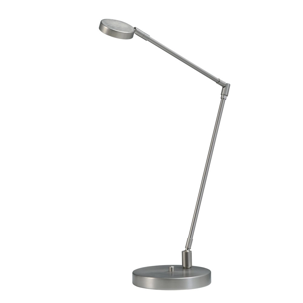 LED table lamp Denia 2 Elbow metallic gray