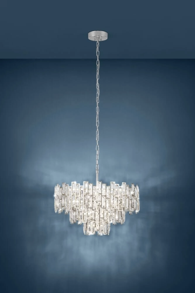 Ø 63cm chandelier Calmeilles 1 chrome Stars of Light 9002759396268