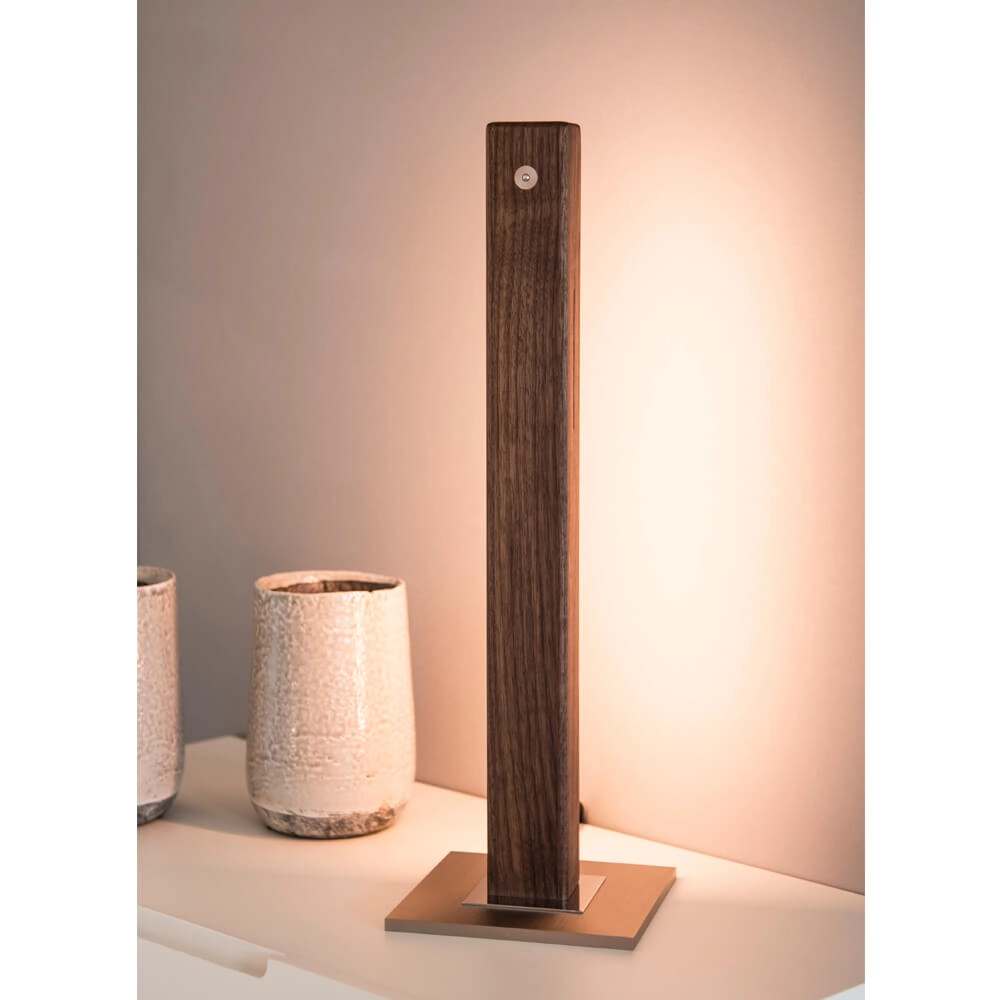 Table lamp led Leonora 51 cm - walnut oiled HerzBlut 4021273026340