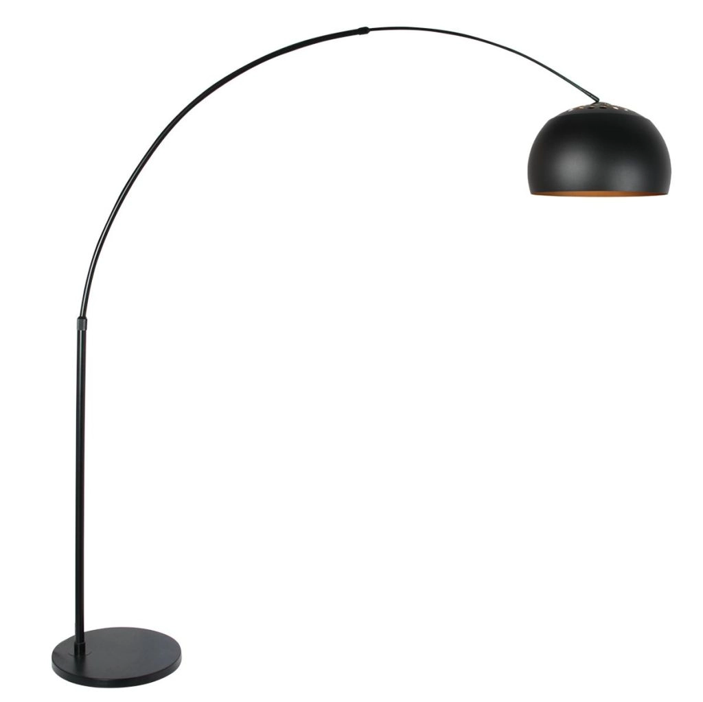 Black arc lamp Globe Black