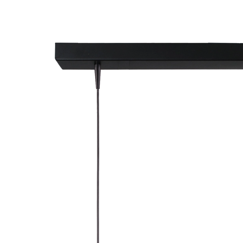 4-light pendant lamp Scala black with gold Ø 20cm Masterlight 8718121296111