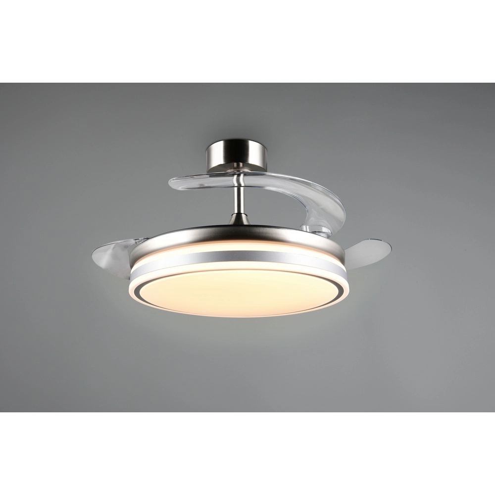 Fan Volda nickel Ø 106cm Trio 4017807689075