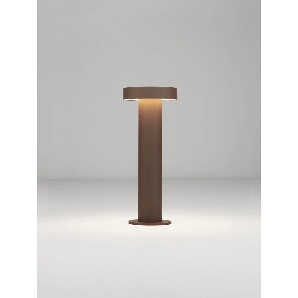 Desing garden lamp Gong rust brown 30cm - 3000K Lyora 5212017496218