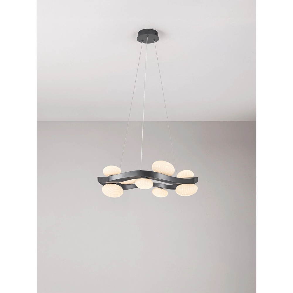 Design pendant lamp Severo black and white Lyora 5212063500365