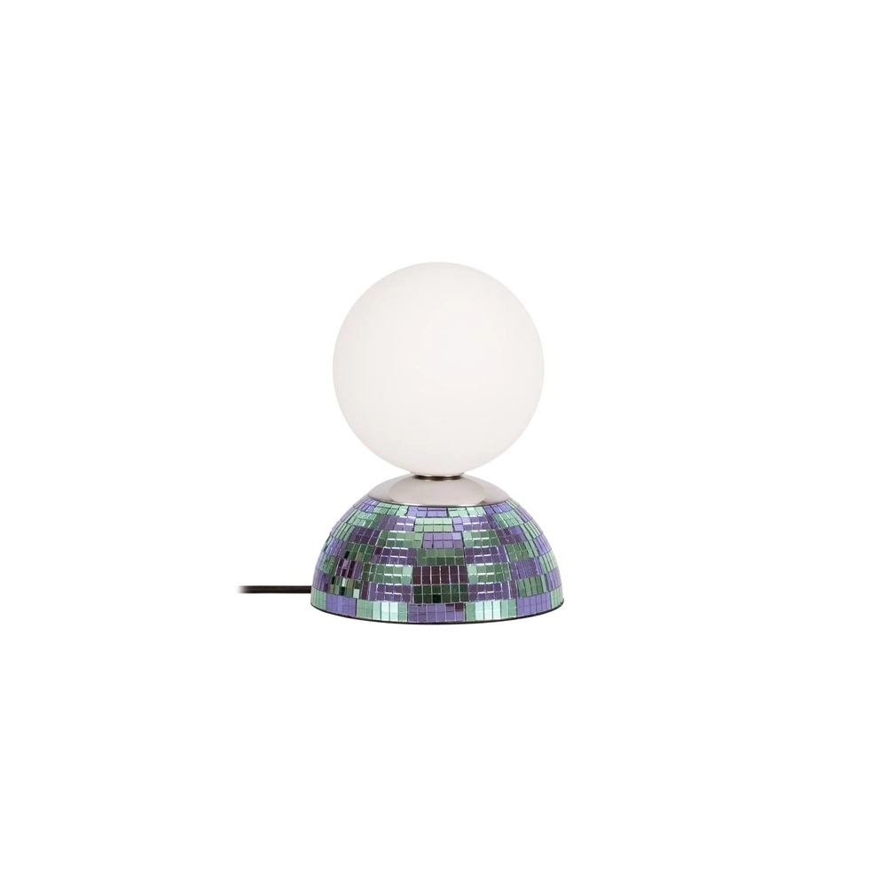 Table lamp Glitzer blue