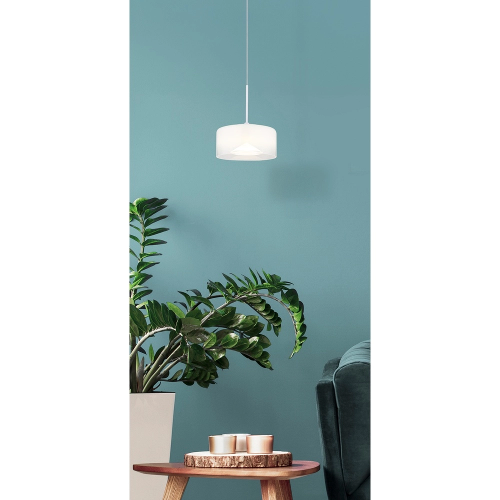 Design pendant lamp Belinda white Globo 9007371525300