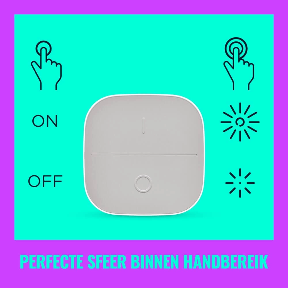 Wireless switch Portable Button WiZ 8719514554795