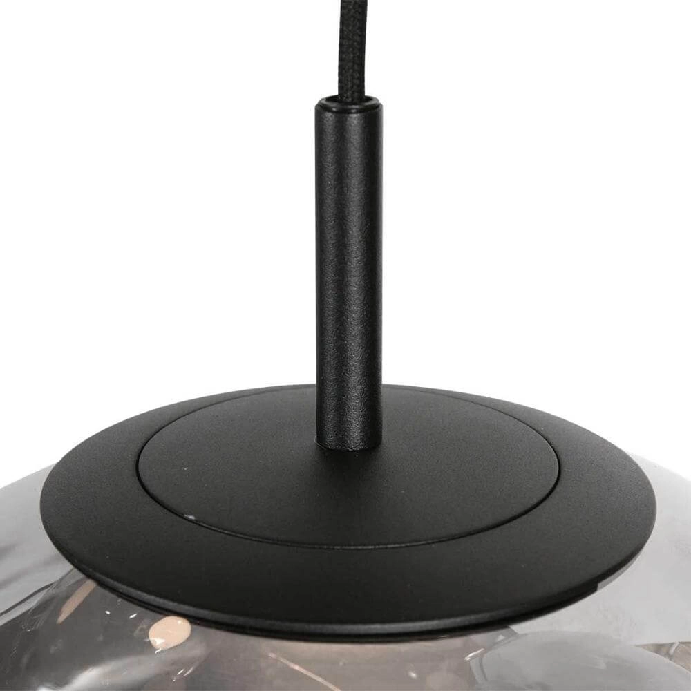 Vide pendant lamp Bollique black 5-lights Steinhauer 8712746177947