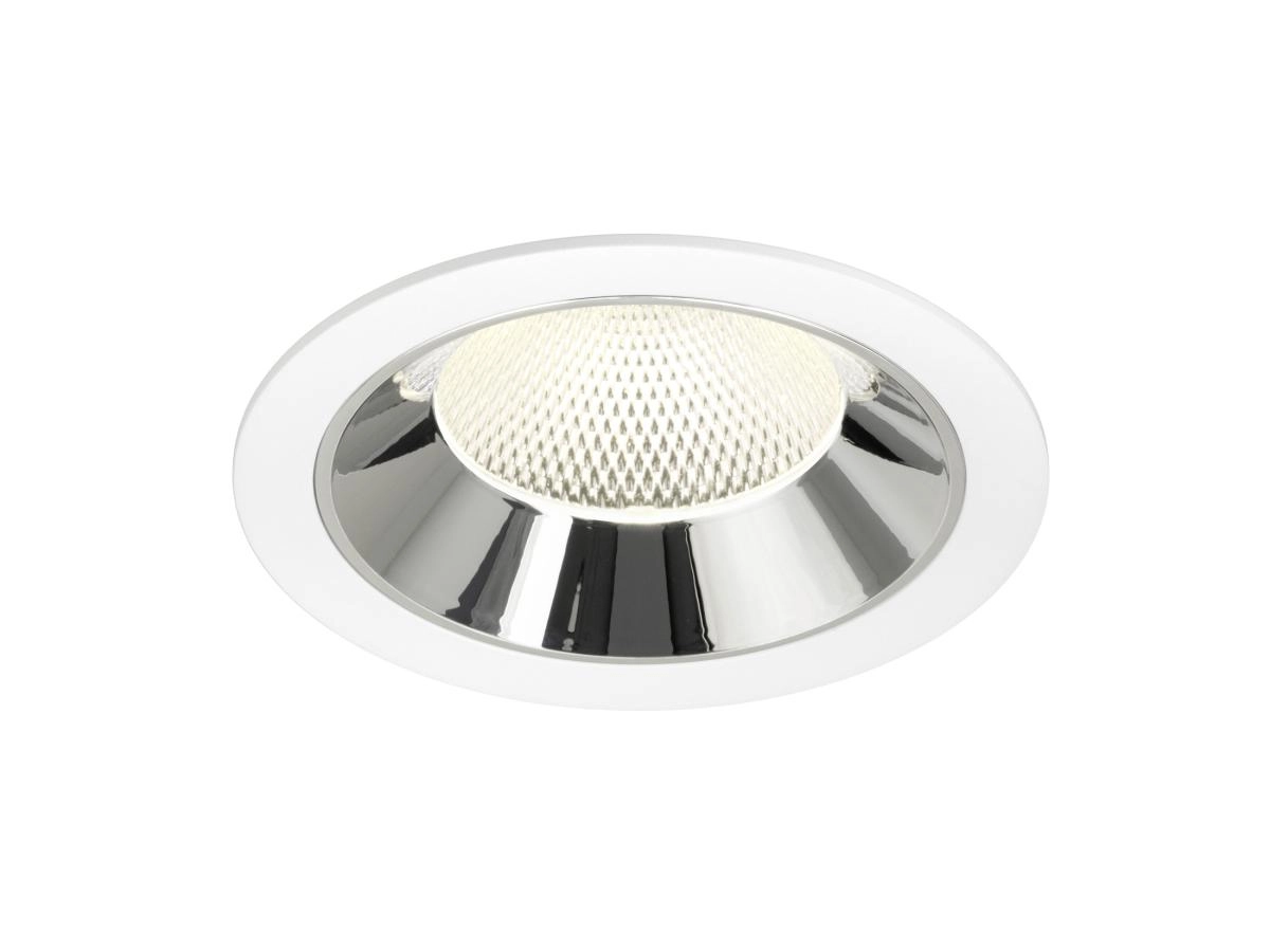 Recessed spotlight Numinos XL white/chrome 4000K - 40deg