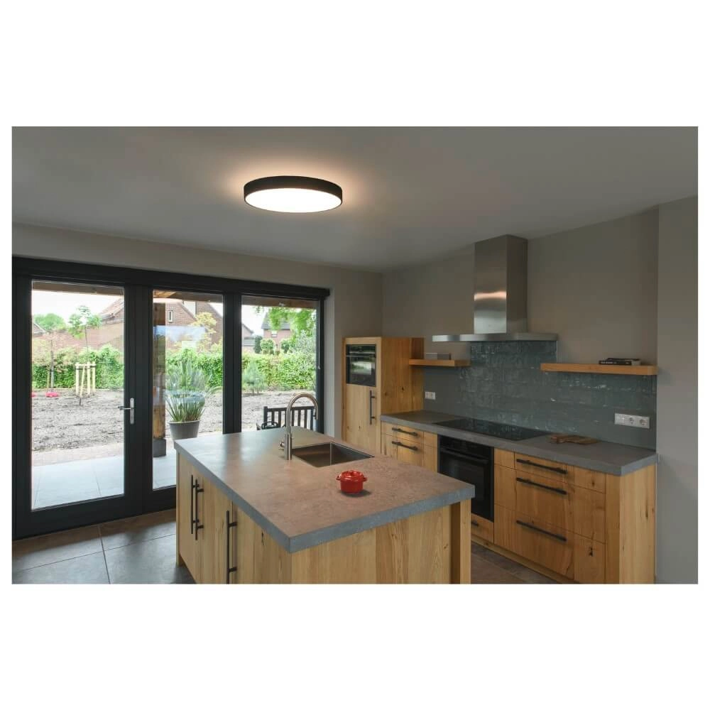 Ceiling lamp / Pendant lamp Medo 60 black - CCT - Ø 60cm SLV 4024163276672