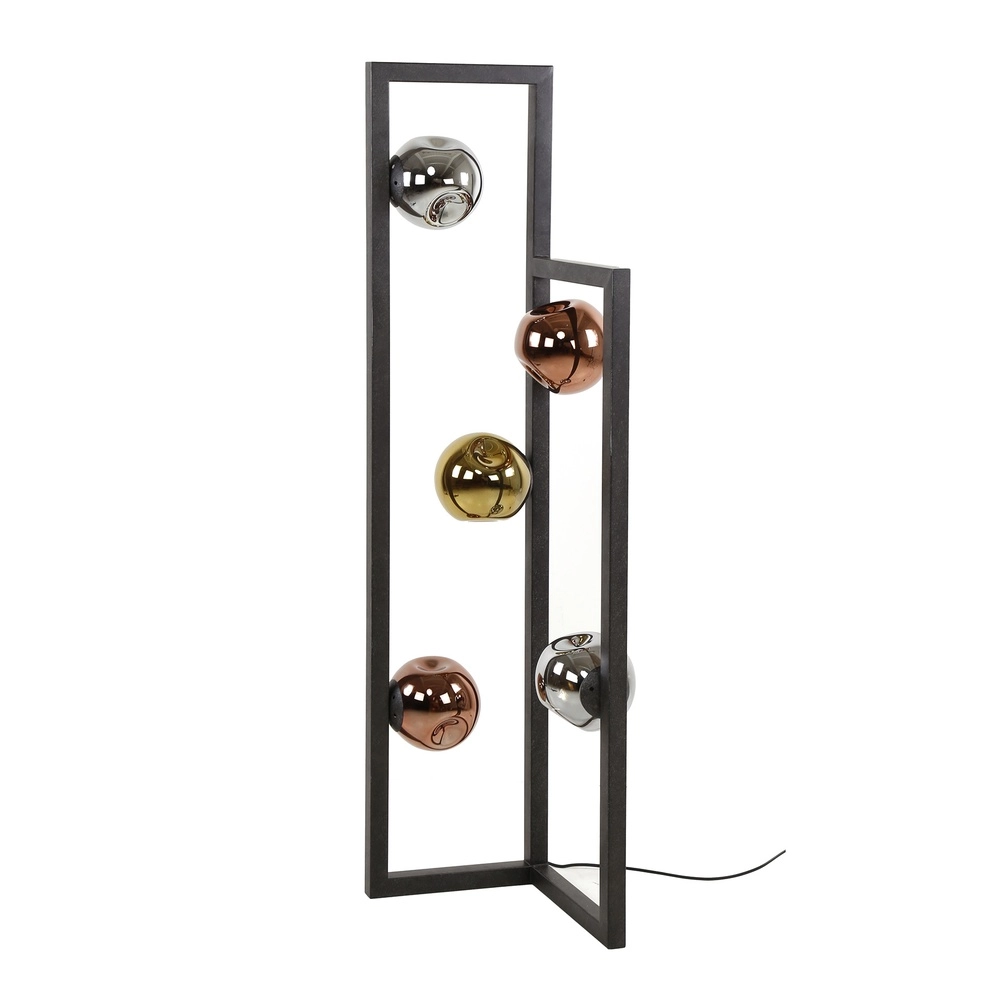 Glass floor lamp Stellar 5-light Lyora 8716803511637