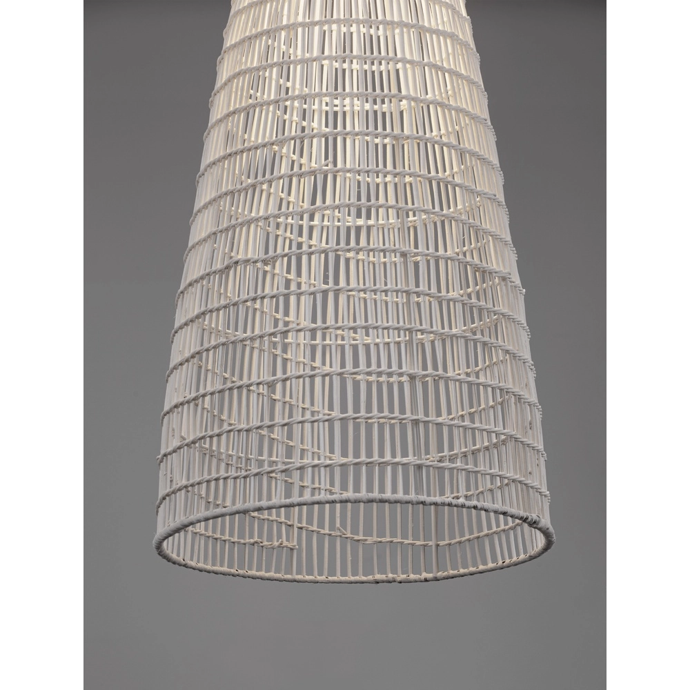 White pendant lamp Niro Ø 35cm Lyora 5212017477477