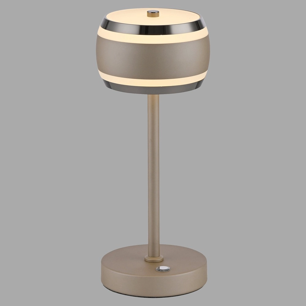Led table lamp Pure Falling Rings Bronce