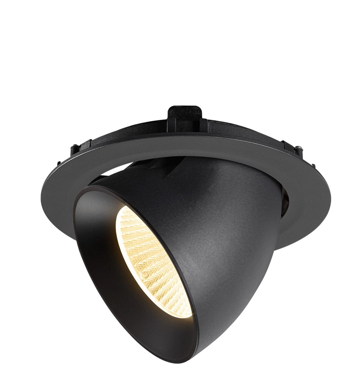 Recessed spotlight Numinos Gimble XL black 3000K - 40deg SLV 4024163308694